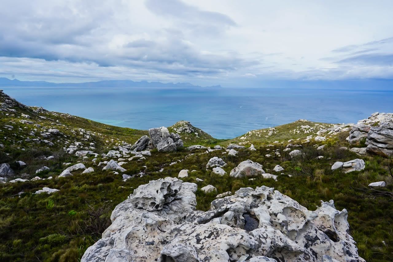 Table Mountain hiking trail in Cape Town